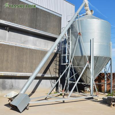 China Durable Galvanized Poultry Feed 10 Ton Steel Silo For Sale for sale