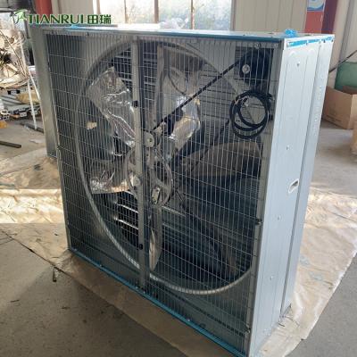 China Farms Circulation Ventilation Flap Door Exhaust Fan Axial Fans for Greenhouse Poultry Farm Livestock for sale