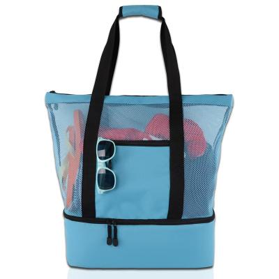 China 2022 latest daily life portable beach bag dry wet separation waterproof and thermal insulation suitable for travel and vacation for sale