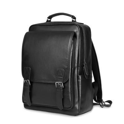 China Wholesale Luxury Anti-theft Custom Designer Leather Backpack Waterproof Black Travel School Computer Backpacks for sale