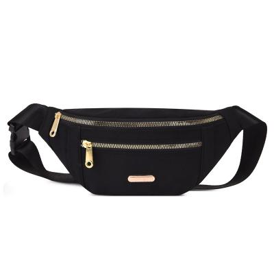 China Water Proof Fashionable Women Waist Bag Oxford Cloth Chest Messenger Bag Wholesale for sale