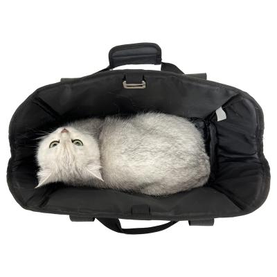 China Large Capacity Durable Breathable Outdoor Open Portable Backpack Bag Classic Suitcase For Cats Dogs for sale