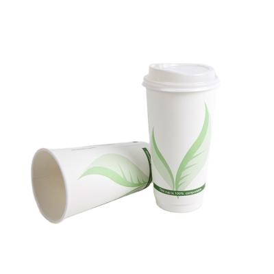 China Wholesale Biodegradable Coffee Cups 8oz/12oz/16oz Disposable Paper Cup, Coffee Paper Cup with Factory Price, Biodegradable Paper Coffee Cup for sale