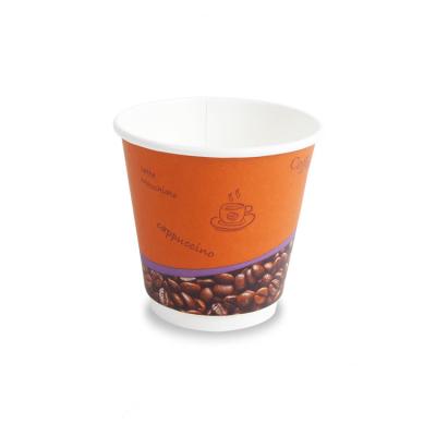 China 8oz 12oz 16oz Coffee Mug Coffee Mug Biodegradable Custom Double Wall Paper Cup Logo Stock Design Disposable Hot for sale