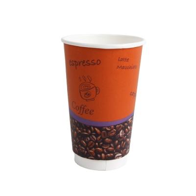 China Buying Eco-friendly Biodegradable Take Away Double Wall Coffee Paper Cup 12Oz For Coffee for sale