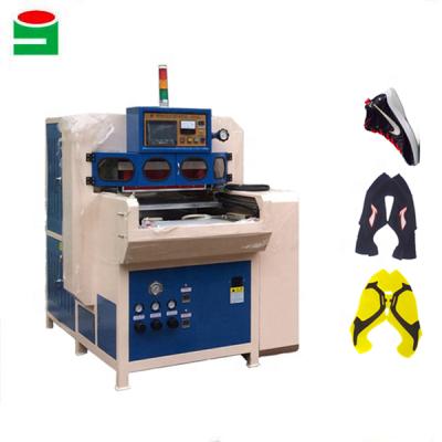 China Garment Shops Jingyi Brand Tpu Sport Shoes Upper High Frequency / Cover Shoes Welding Machine for sale