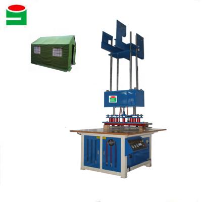 China hung style high frequency welding machine, pvc canopy welding machine for sale