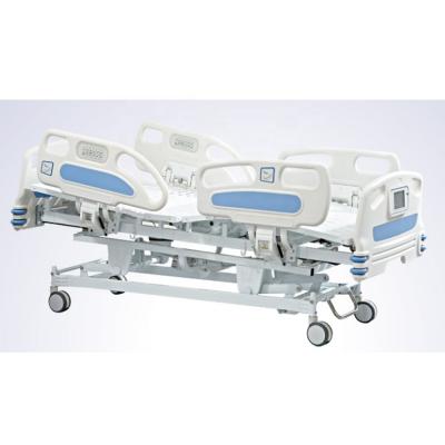 China ICU Room New Style Five Function Electric ICU Bed Hospital Bed Patient Care Bed Manufacturer for sale