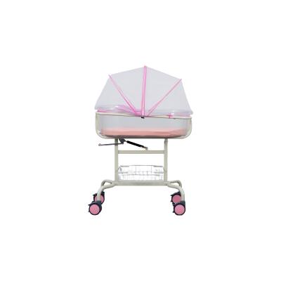 China Steel Hospital Baby Kids Bed Cradle Medical Crib Infant Cradle Crib Infant Crib for sale