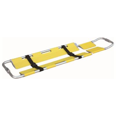 China Rescue Rescue Aluminum Alloy Stretcher Scoop Aluminum Alloy Rescue Stretcher Ambulance Medical Transport for sale