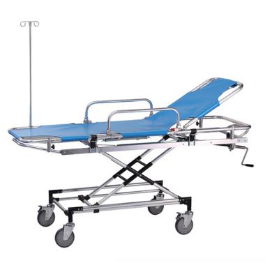 China Ambulance Medical Aluminum Stretcher Emergency Stretcher Ambulance Furniture Rescue Foldable Ambulance Stretchers for sale