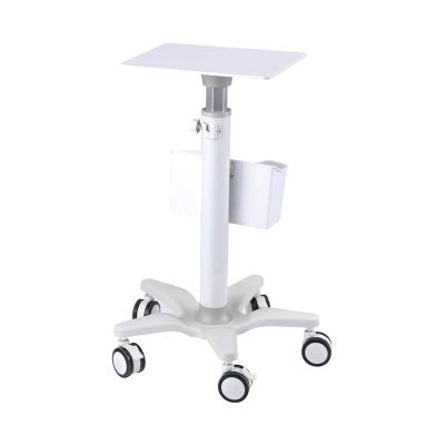 China Chinese Adjustable Medical Equipment Monitor Trolley Integrated Computer Cart Mobile Medical Monitor Stand Trolley for sale