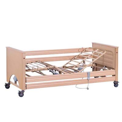 China Adjustable Nursing Bed For Home Steel Three Function Adjustable Folding Electric Bed For Hospital Wood 3 Function 0 | 70° IP54 for sale