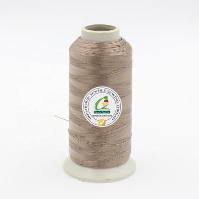 China Abrasion-Resistant Nylon Dacron 630d/3 Polyester Waterproof Sewing Bonded Thread for sale