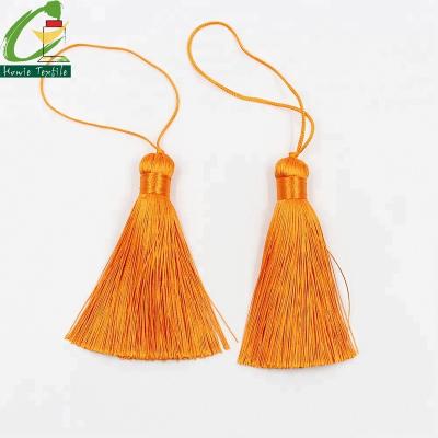 China Single or Fringe 3 Row Long Lace Polyester Dress Tassels For Handbag for sale