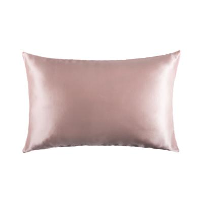 China Wholesale High Quality Viable Luxury 100% Natural Real Standard Size Satin Mulberry Silk Sleep Pillowcase for sale