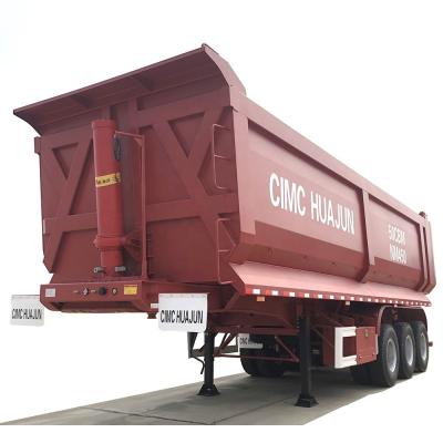 China Transport of Heavy Equipment with 10300*3050mm CIMC HUAJUN Special Semi Truck Trailer for sale