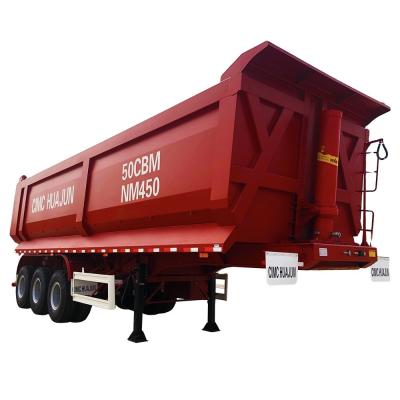 China JOST Two-speed Landing Gear U Shape Tipper Dump Trailer Truck Shearing Bending Welding for sale