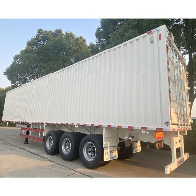 China High Tensile Steel Material CIMC Truck Trailer for Max Payload 50T Cargo Transportation for sale