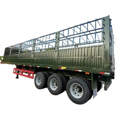 China 3axles Cargo Trailer Max Load 30 Ton Car Carrier with Customers Optional Benefit for sale