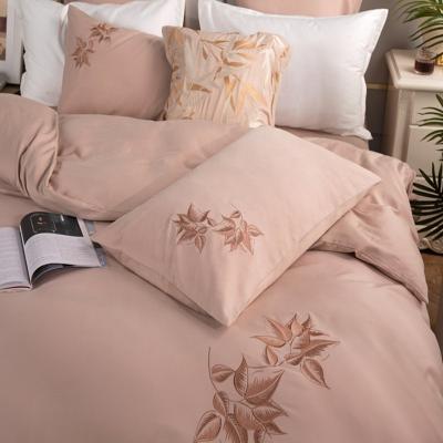 China JIHUA Factory Wholesale High Quality Soft Folded Cotton Sheet Bedding Set for sale