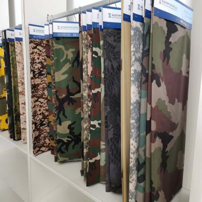 China Large Quantity Shrink-Resistant High Yarn Pattern Customized Camouflage Fabric For Home Textile for sale