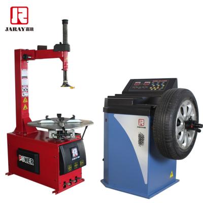 China Yingkou Jaray Cheap Calculation Tire Switch Automatic Electronic Wheel Balancer 960mm*790mm*1140mm Combo for sale