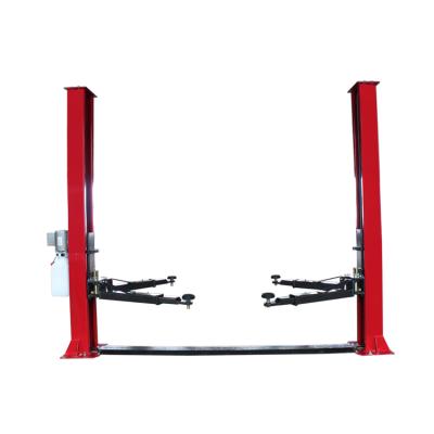 China Yingkou Jaray Automatic Two Post Lift Home Garage 2 Post Car Lift Two Part Arms Two Post Lift 4T for sale