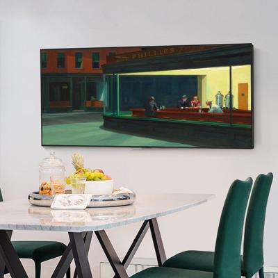 China Waterproof Living Room Decor Nighthawks By Edward Hopper Pictures Decor Noise Posters And Prints Printed Wall Street Art Canvas Home Decor for sale