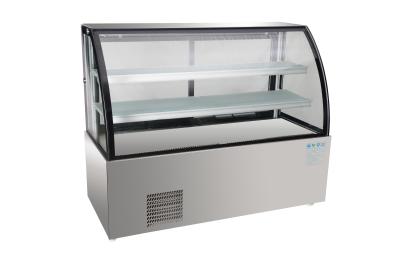 China cake display counter refrigerator,hot sale clear plastic acrylic wedding cake display counter for sale