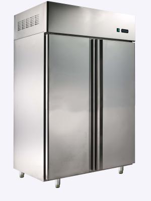 China Double Door Commercial Upright Refrigerator for sale