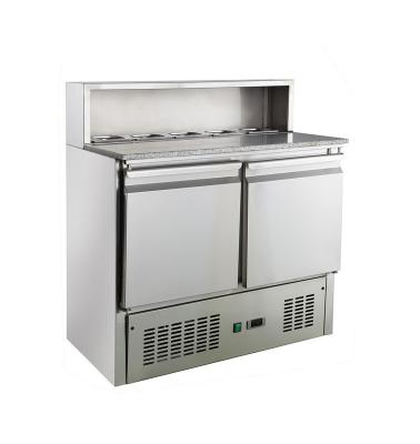 Κίνα 200L στατικός δροσίζοντας μετρητής Saladette με Countertop γρανίτη, 900 x700x1100 προς πώληση