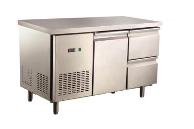 China One Door Two Drawers Stainless Steel Freezer For Meat Storage , 225L for sale