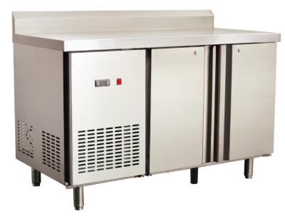 China 225L Two Door Undercounter Refrigerator Freezer With Low Consumption , 1355 x700x850 for sale