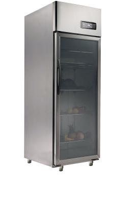 China 600x800x1930 Single Door Commercial Upright Refrigerators For Hotel , 400L for sale