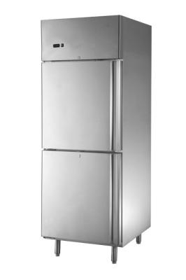 China 550L Supermarket Double Door Refrigerator With Compressor , 740x870x2050 for sale