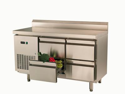 China _ High Efficiency Four Drawer Under Counter Fridge For Kitchen / Industrial Cold Room zu verkaufen