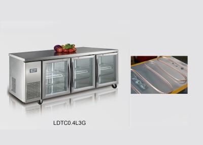 China Enfriamiento estático de la puerta 440L 3 del refrigerador contrario ahorro de energía de la profundidad en venta