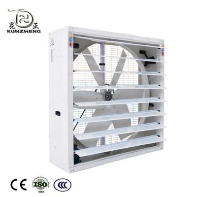 China Exhaust Ventilation / Greenhouse / Poultry Farm Fiberglass Fan For Pig House Cow House Factory Cooling System Ventilation Fan Exhaust Fan Copper Core Motor FRP High quality for sale