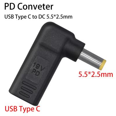 China USB Typ C Buchse auf DC 5525 Stecker Konverter PD Decoy Spoof Trigger Plug Jack zu verkaufen