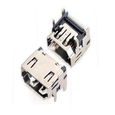 China DP de 19 Alfiler Mini al tipo conector horizontal del adaptador de los conectores de cable de HDMI del zócalo de C en venta