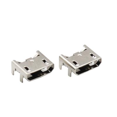 China UL94V-0 micro- Schakelaars 5 Pin FeMannelijk Stopcontact Legs Inserting Seat Jack Plate van USB Te koop