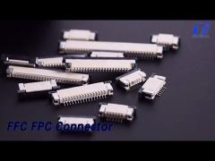 Precision FFC FPC Connector 1.2mm Height Dual Contact With Flip Lock