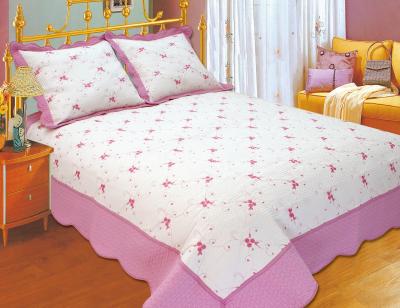 China 100 Percents Polyester Embroidery Quilt Kits 220x240 / 240x260cm Large Sizes for sale