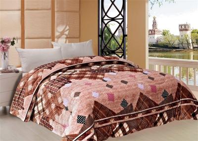 China Geometric Design Winter Quilt Sets Stitching 180x240cm 220x240cm multiple Sizes for sale