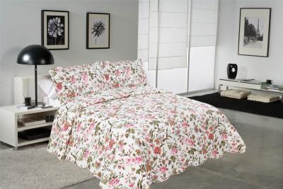 China Chrysanthemum Pattern Colourful Quilt Covers , Home King Queen Size Bed Quilt Covers for sale