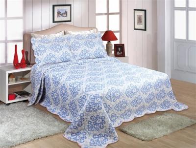 China Household Printed Quilt Set Lightweight 220x240 / 240x260cm Machine Washing for sale