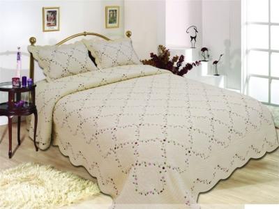 China Multi Bedcover Sizes Embroidery Quilt Kits With Silky Comfortable Touch for sale