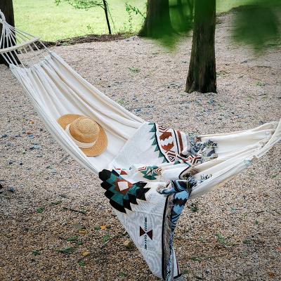 China 2023 Adults Outdoor Waterproof Hammock Wholesale Custom Camping Portable Nylon Hammock for sale