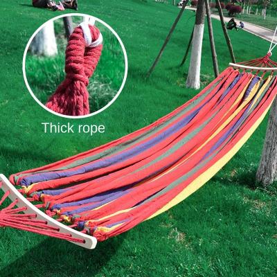 China 2023 adults wholesale custom logo hiking tent nylon outdoor camping bed portable hammock double hammock for sale